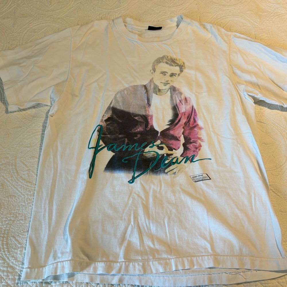 vintage James Dean t shirt